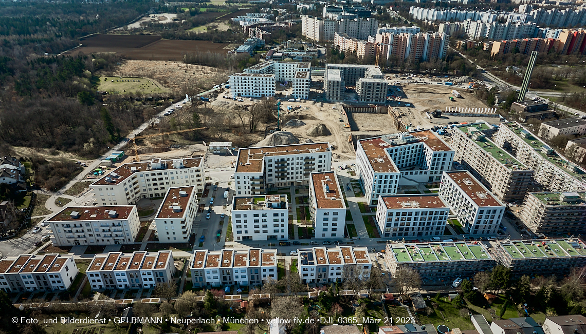 22.03.2023 - Baustele und Wohnanlage Alexisquartier